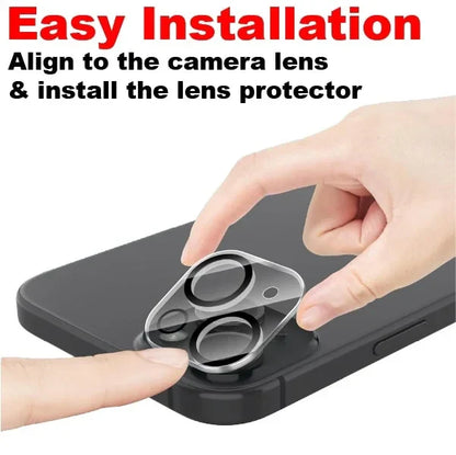 Mobitel 4 in-1 Case for iPhone 14 6.1-inch, with 2-pack Screen Protector and 1-pack Camera Lens Protector