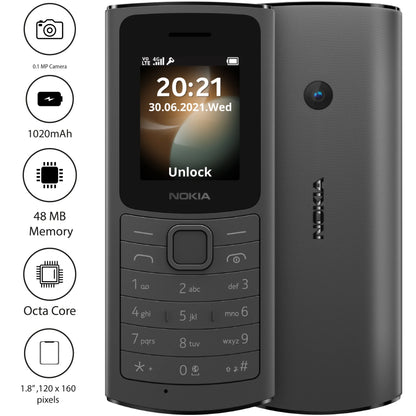 Mobitel mobile new new nokia 110slider phone in UK, classic mobile phone all colors