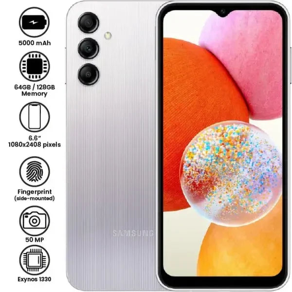 Samsung A14  - 6.6" - 50MP - 5000mAh - (Used)