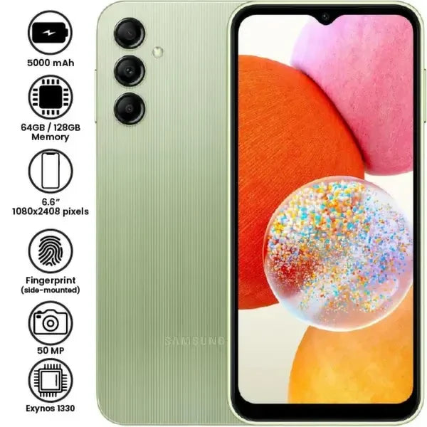 Samsung A14  - 6.6" - 50MP - 5000mAh - (Used)