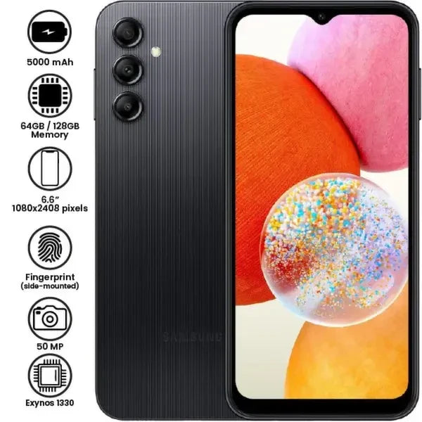 Samsung A14  - 6.6" - 50MP - 5000mAh - (Used)