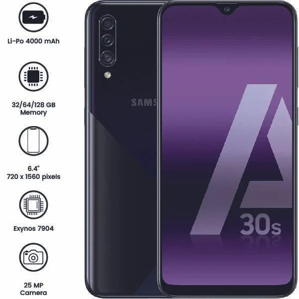 Samsung Galaxy A30S - 6.4" - 25MP - 4000mAh - (Used)