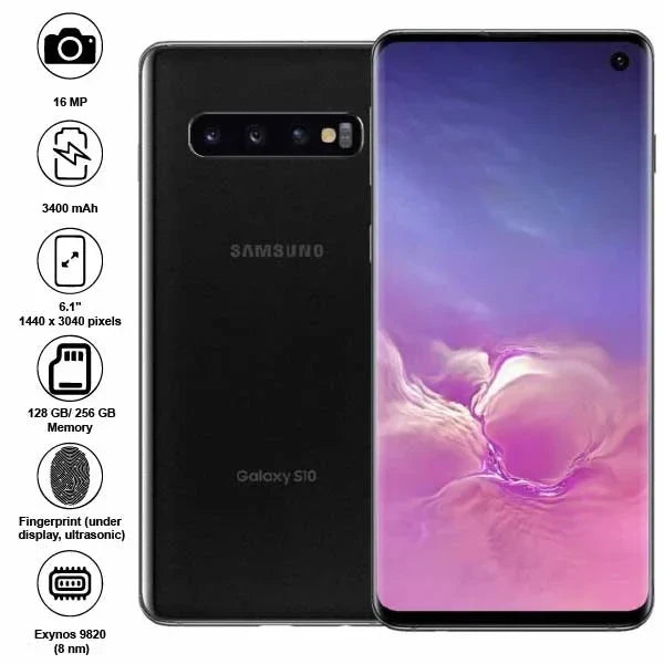 Samsung Galaxy S10 - 6.1" - 16MP - 3400mAh - (Used)