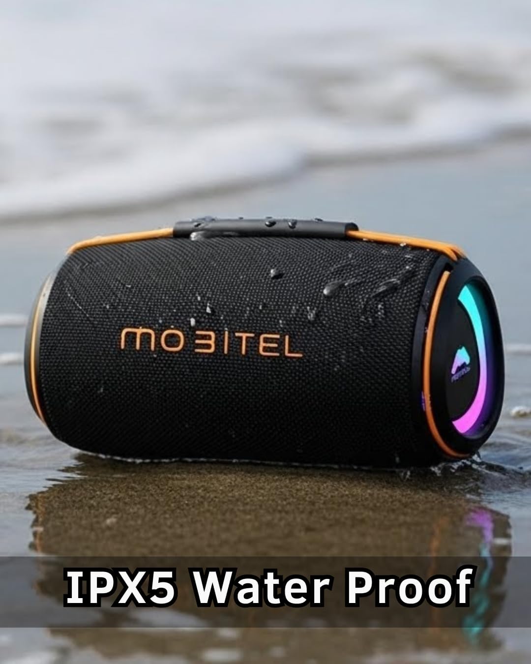 Mobitel 40W Rytham Max Wireless Bluetooth Speaker 7H Playtime 4000mAh Battery