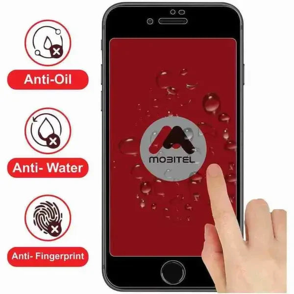 Mobitel Privacy Tempered Glass Screen Protector for iPhone 7, iPhone 8, iPhone SE 2, iPhone SE 3